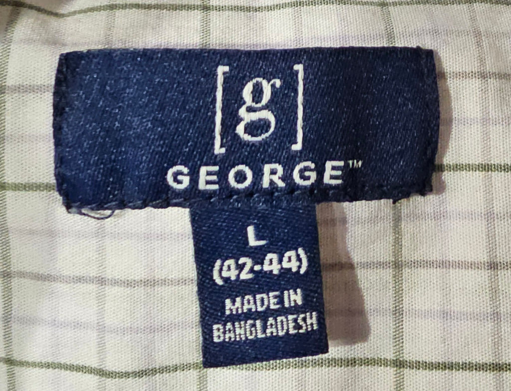 Upcycled Large George Route 66 Plaid Top