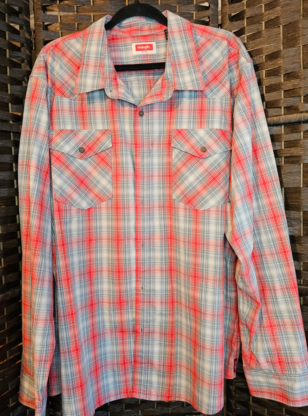 Upcycled Plaid 2XLarge Tallageda Nights Top