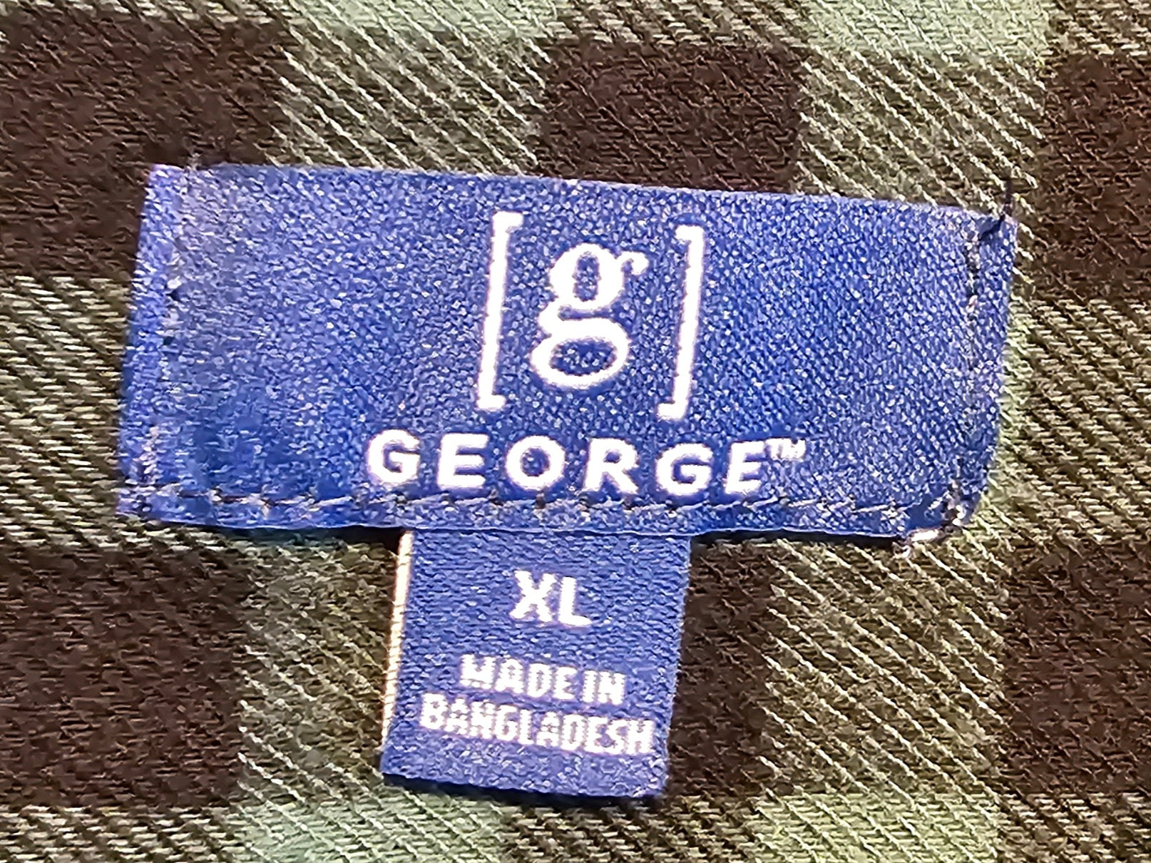 Upcycled Plaid XLarge Christmas Top