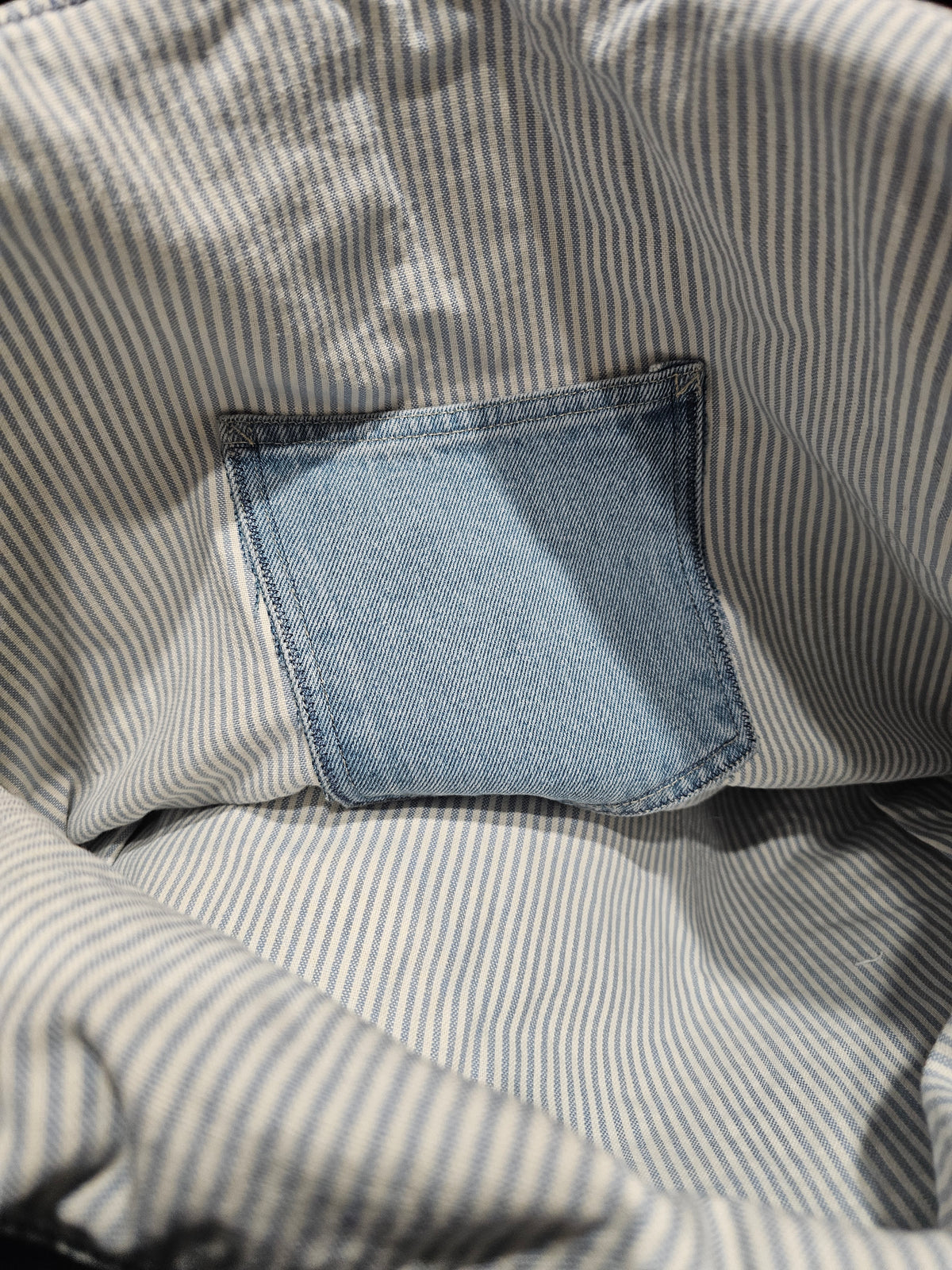 Denim Patchwork Tote #4