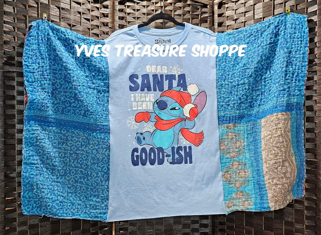 Christmas Stitch Poncho
