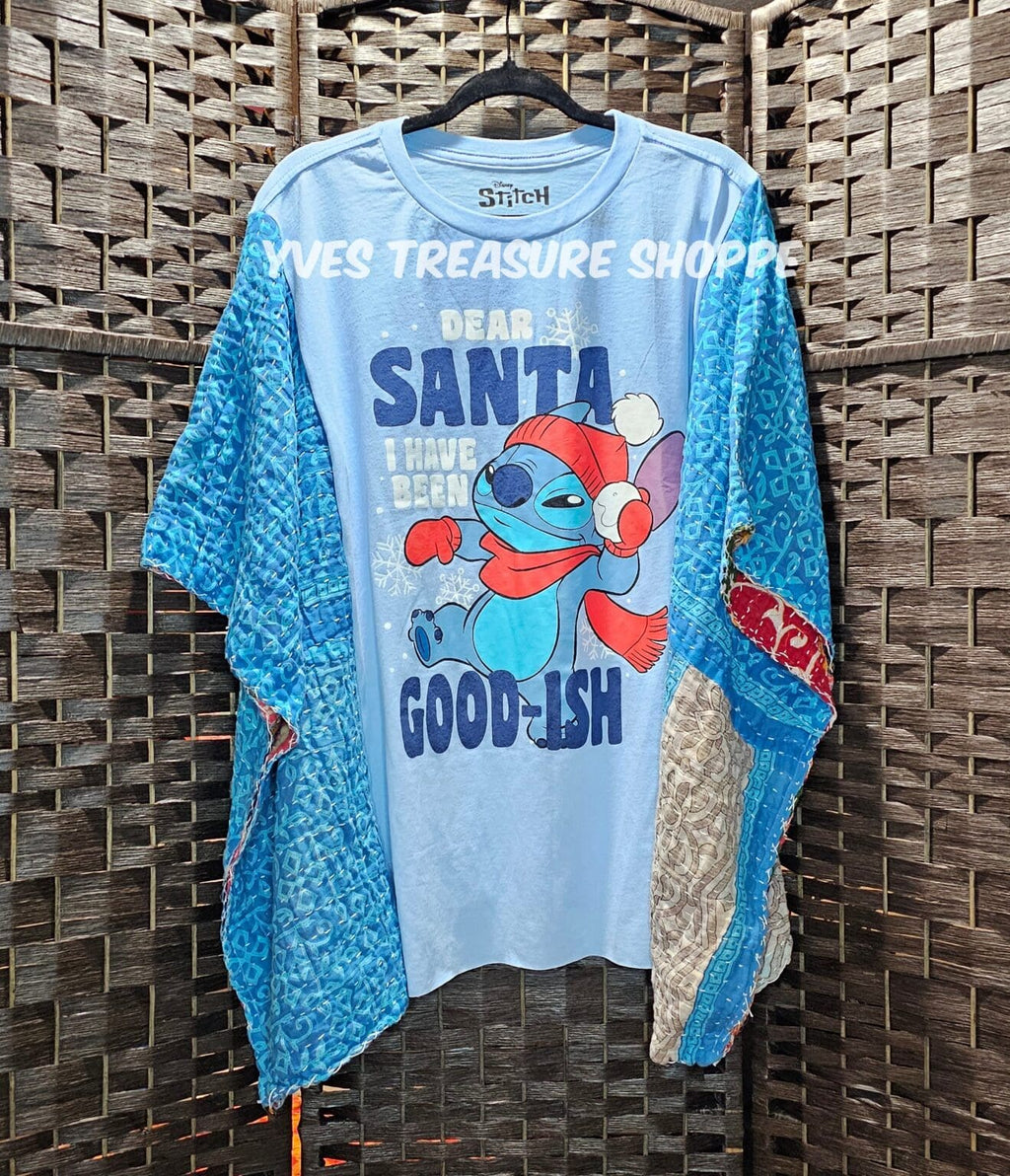 Christmas Stitch Poncho