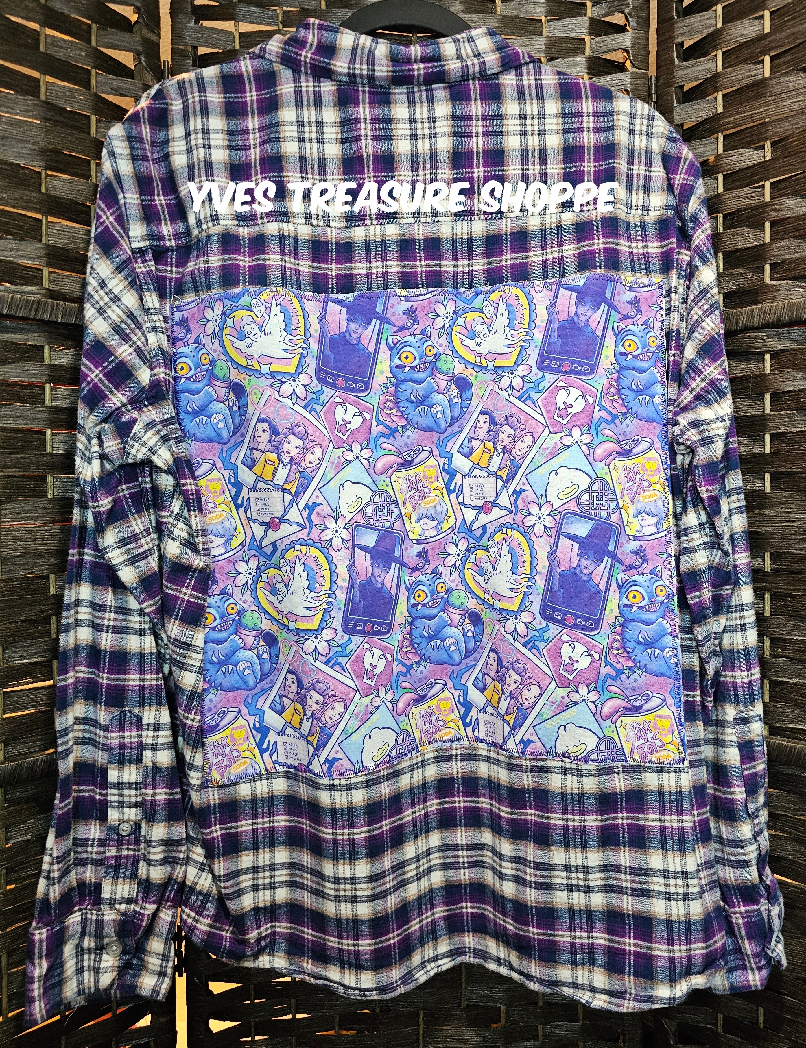 Upcycled Movie Top XXLarge