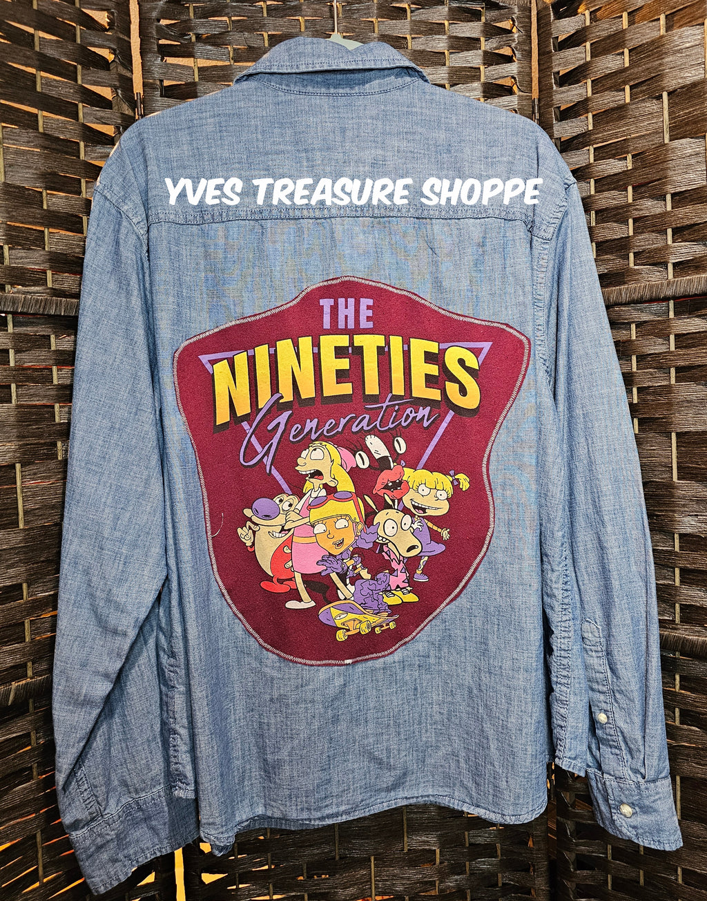 Upcycled Movie Top XL