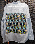 Large Refashioned  Gamer Top