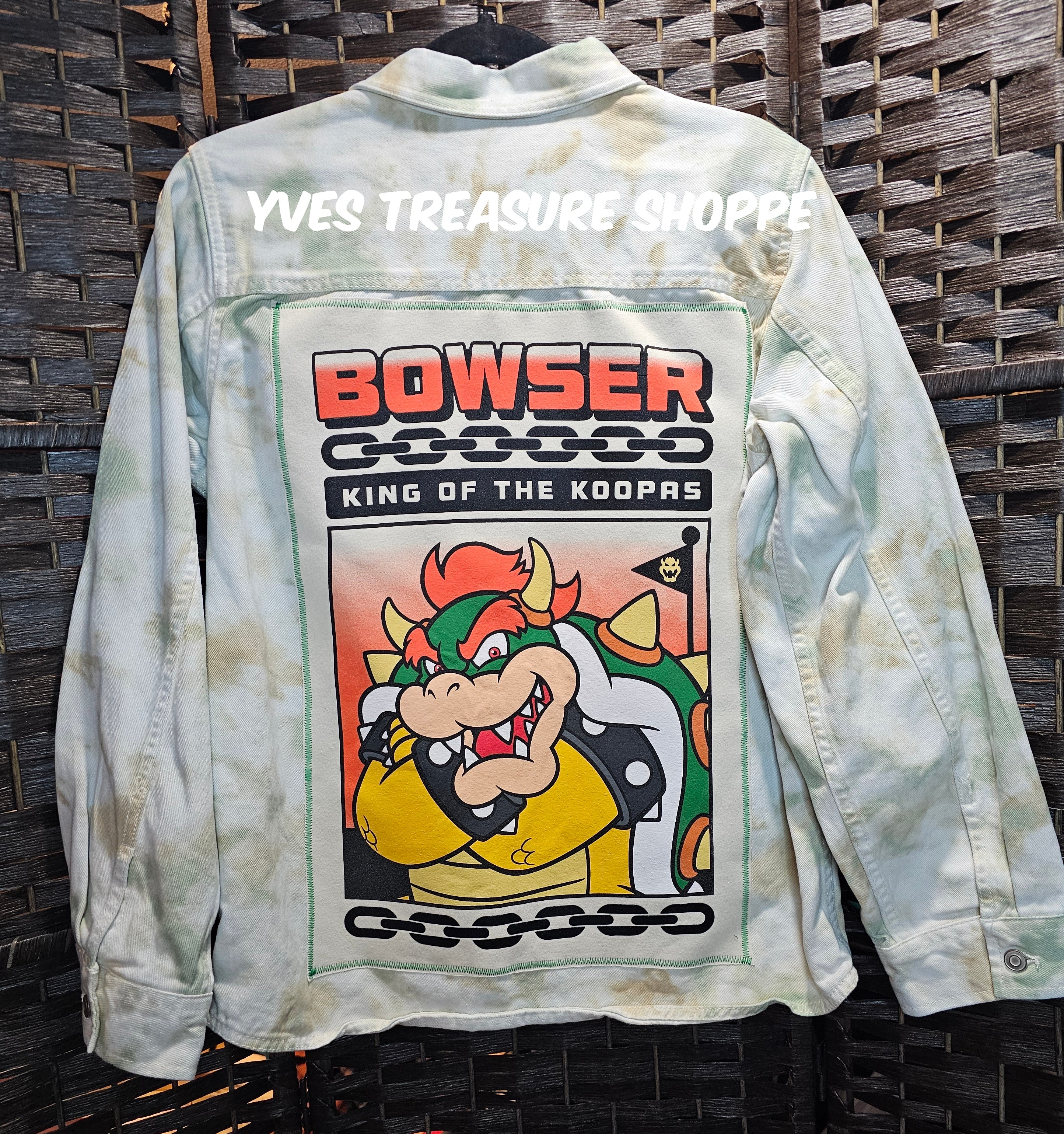 Gamer Denim Jacket Youth Size XXL (18)