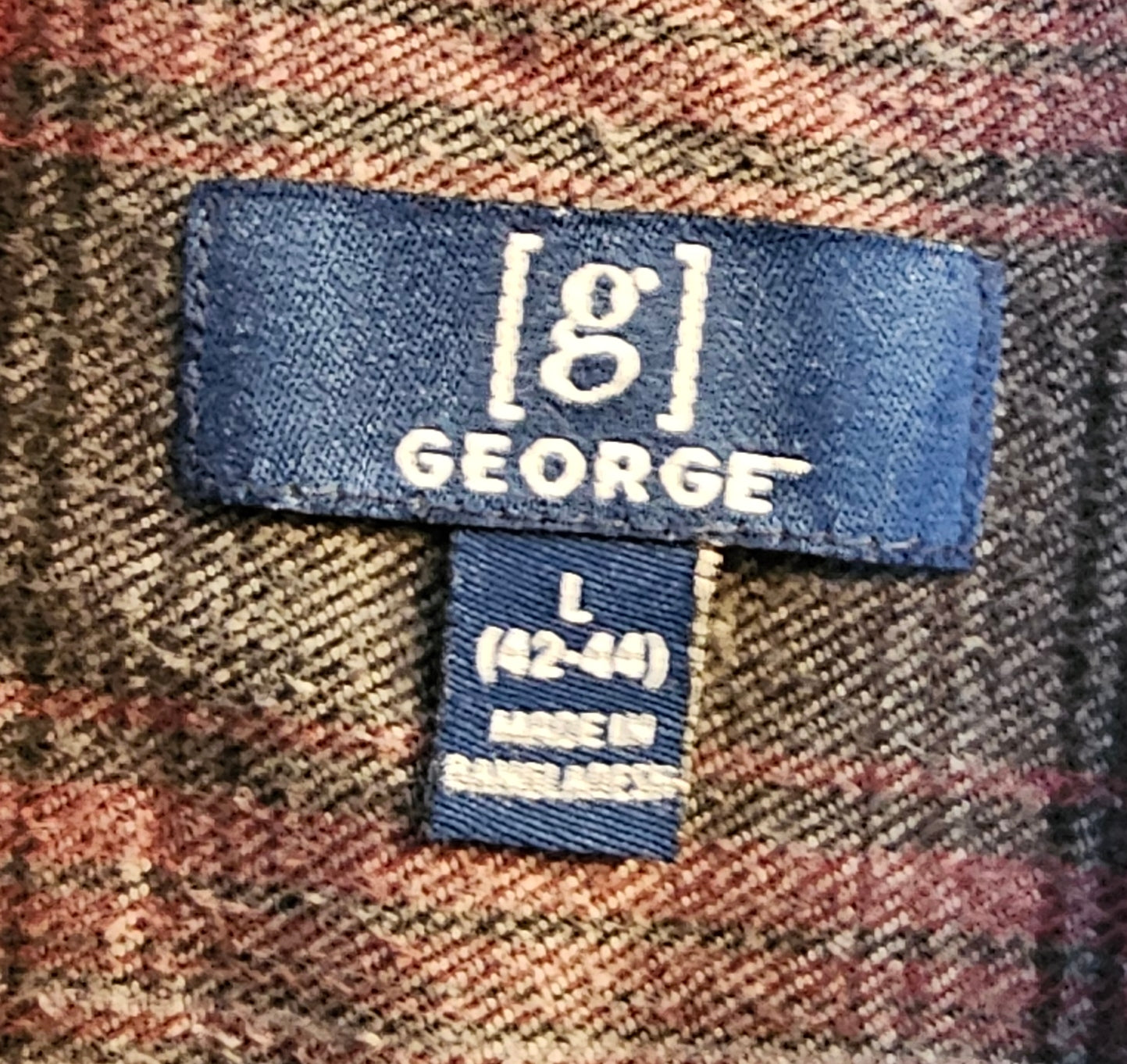 Upcycled Plaid Large Boy Band Jonas Brothers Top