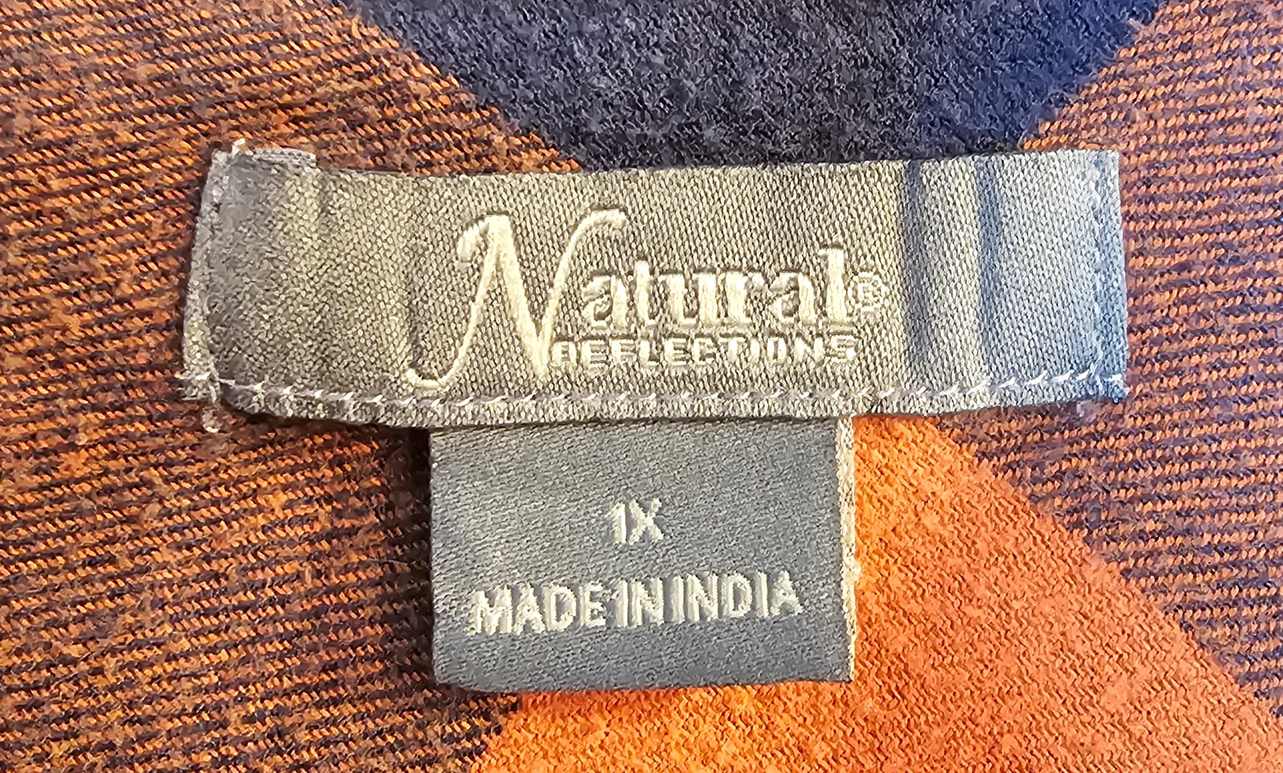 Upcycled Plaid 1X Wllie Nelson top