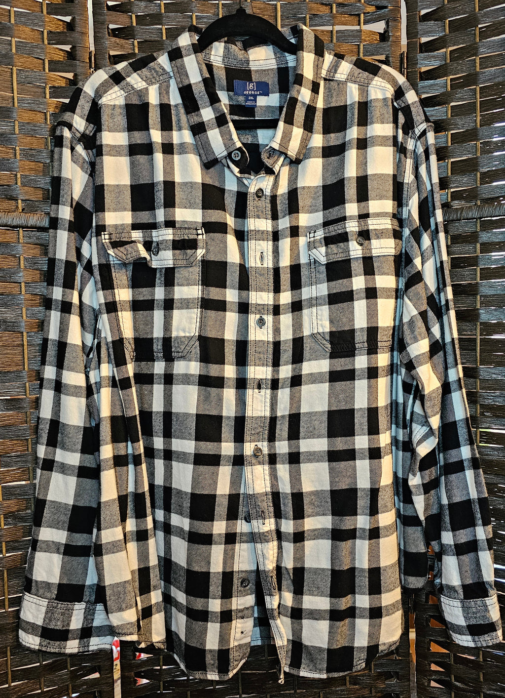 Upcycled Plaid 2xl Ice Cube Top