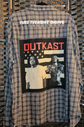 Upcycled Plaid xxl Outkast Top
