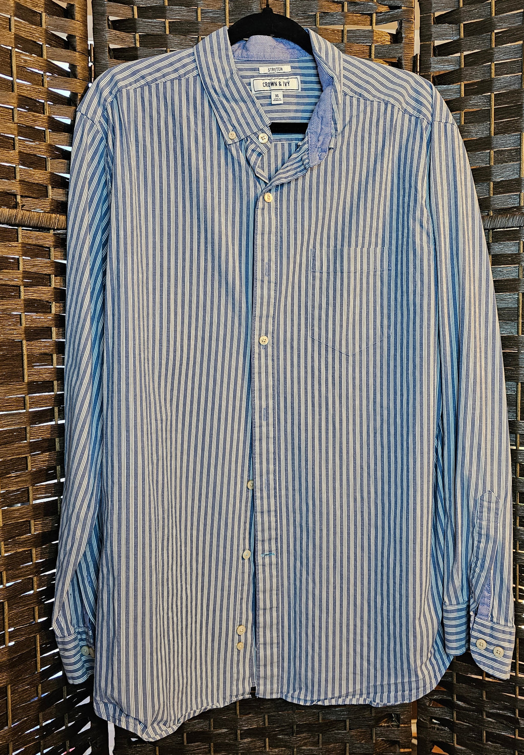 Upcycled Striped xl 5SOS Top