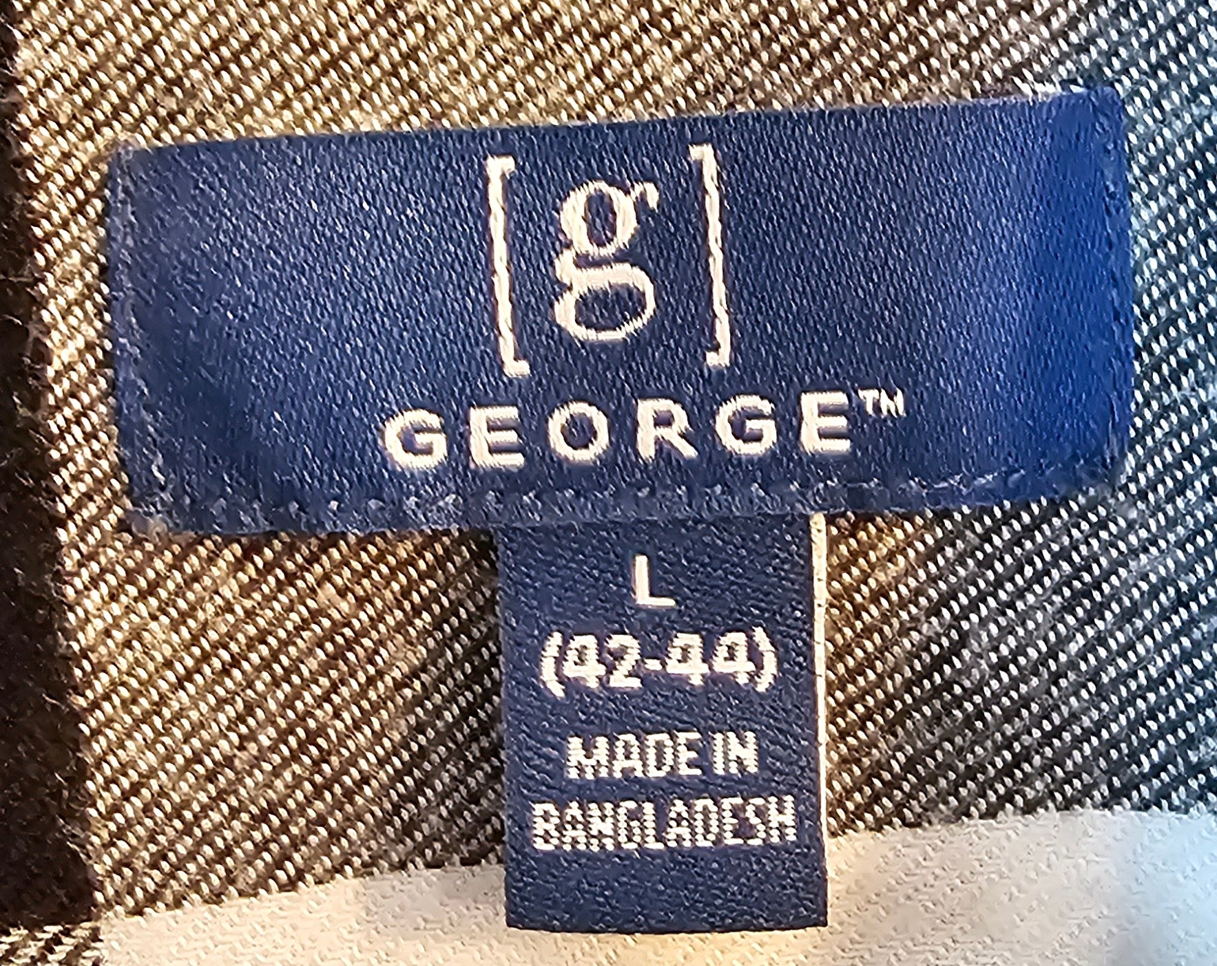 Upcycled Plaid Large Beatles Top