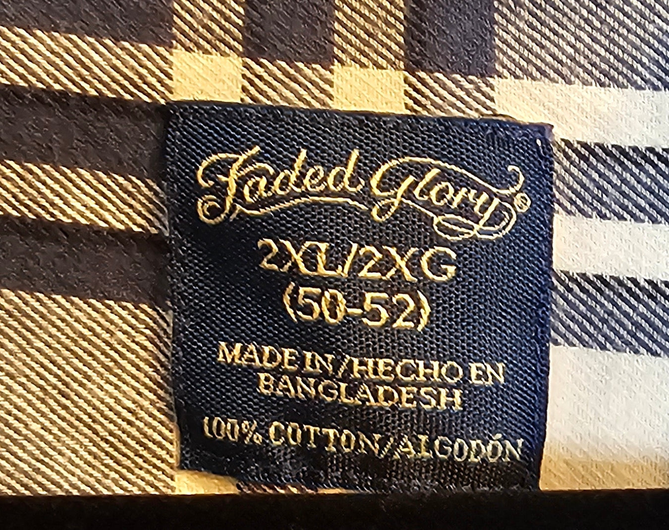Upcycled Plaid 2xLarge NKOTB top