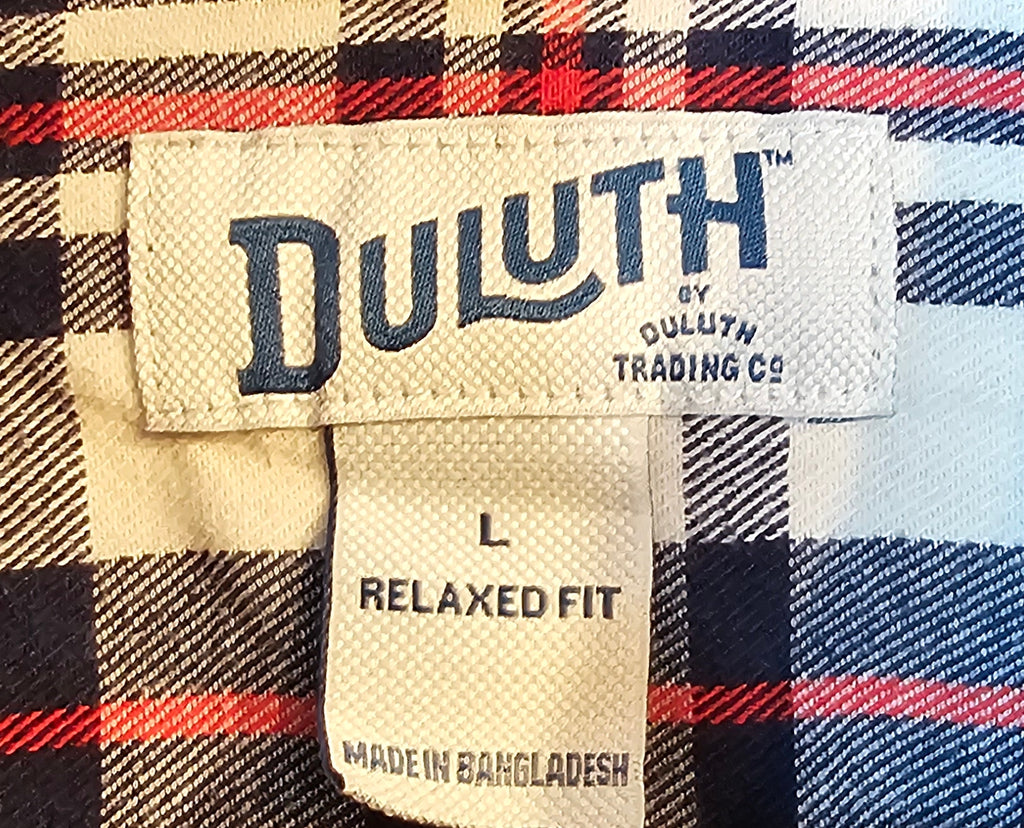 Upcycled Plaid Large NKOTB top