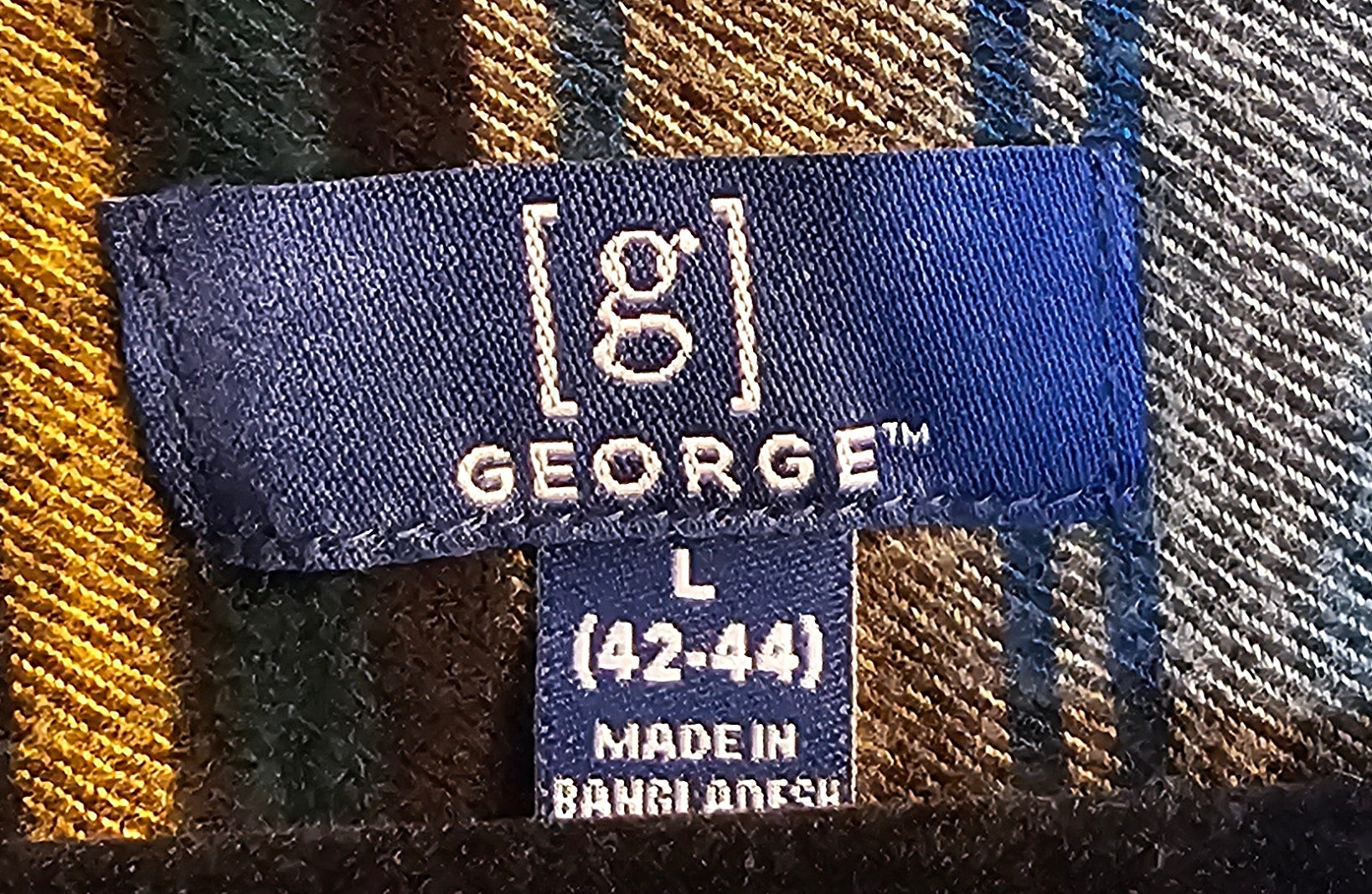 Upcycled Plaid Large Poison Top