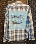Upcycled Mustang Medium Wrangler Top