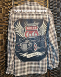 Upcycled XL Route 66 Top