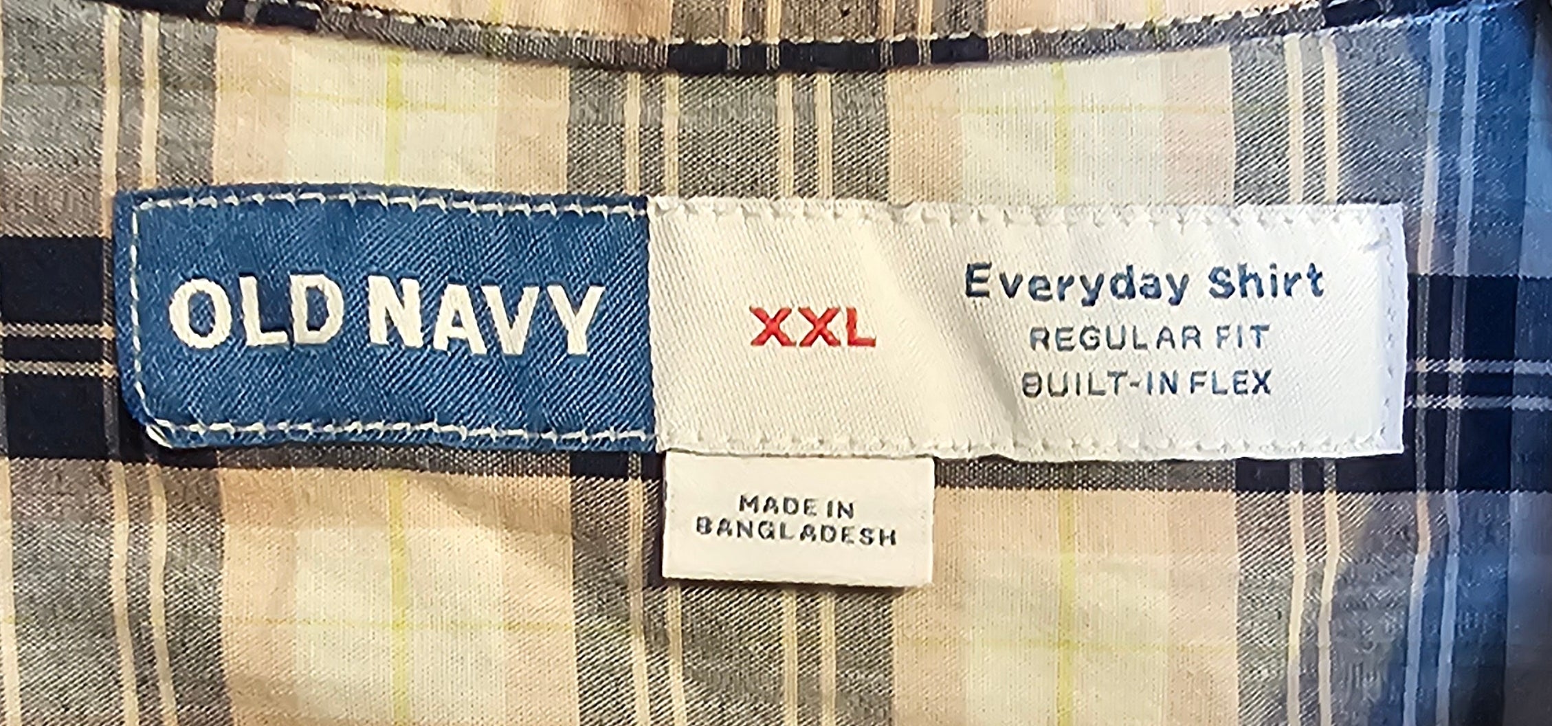 Upcycled XXL Ford Bronco Plaid Top