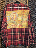 Upcycled XLarge Vintage Hot Air Balloon Top