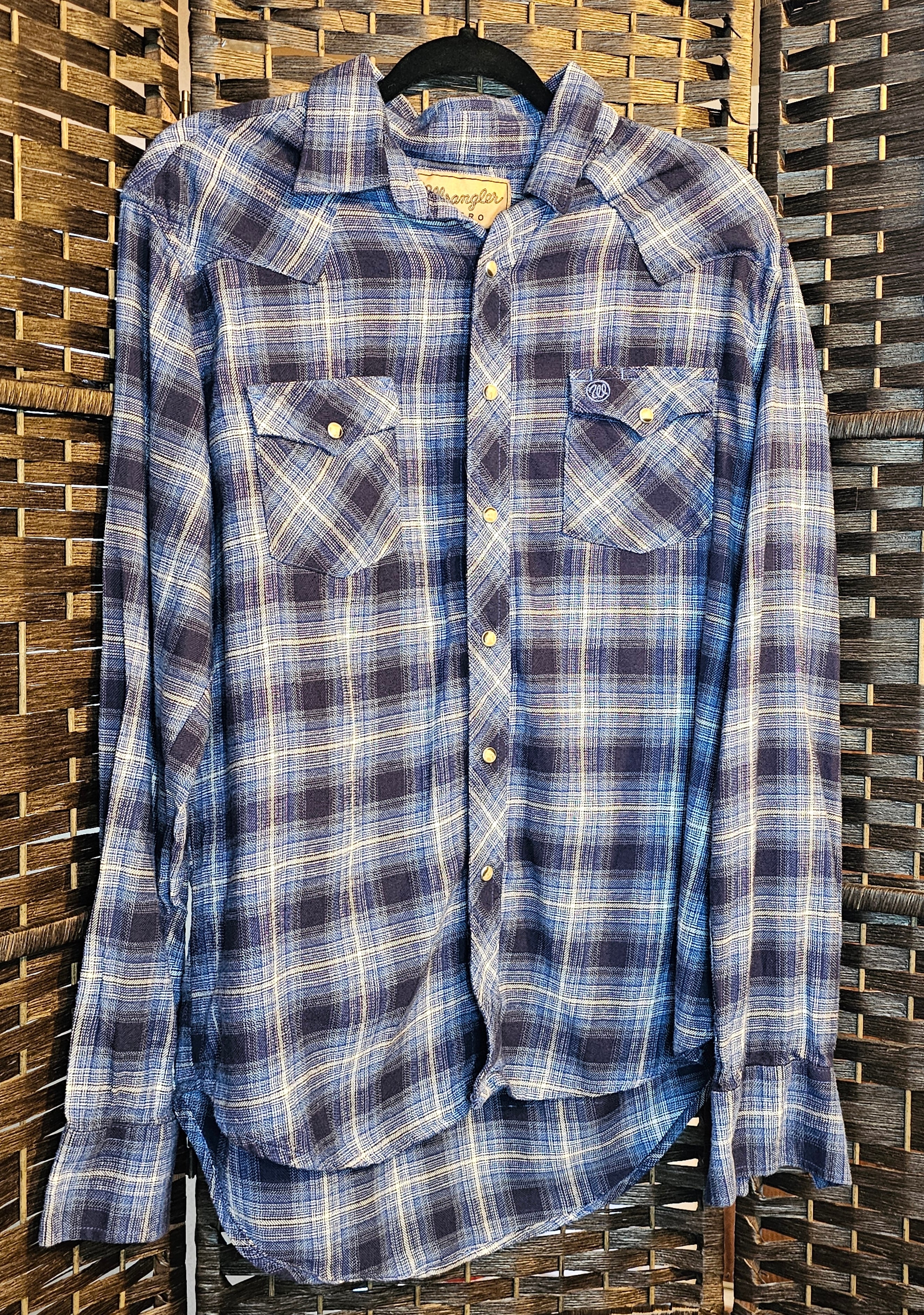 Upcycled Large Vintage Hot Air Balloon Plaid Top
