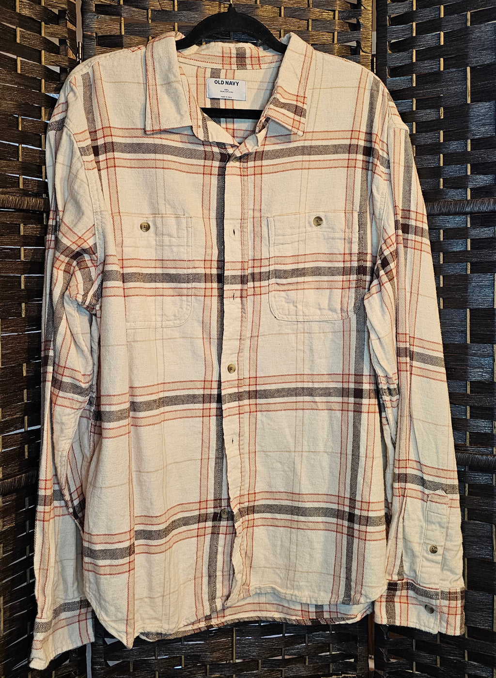 Upcycled Plaid XXLarge Shades of Beauty Top