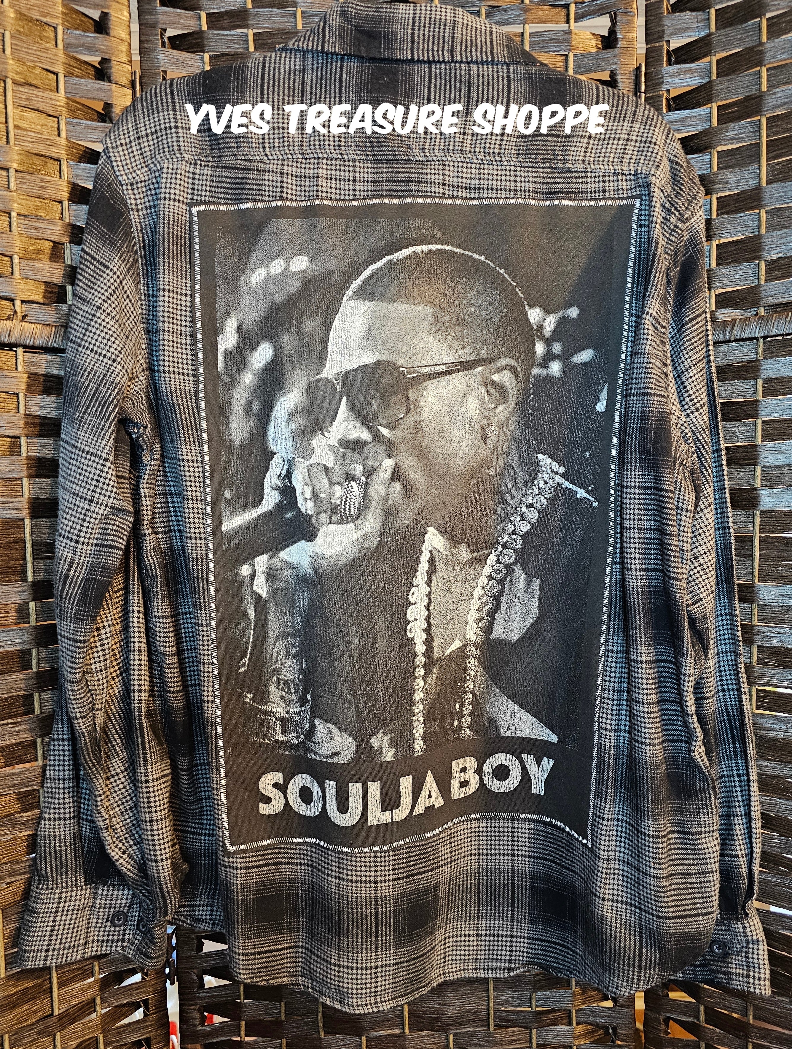 Upcycled Large Soulja Boy Top