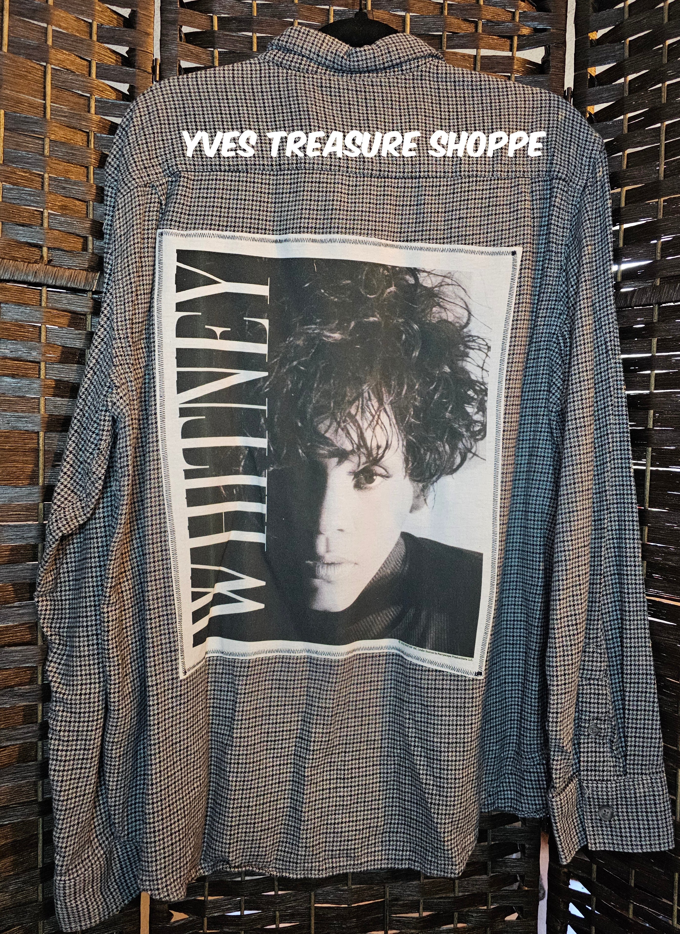 Upcycled Plaid XLarge Whitney Top