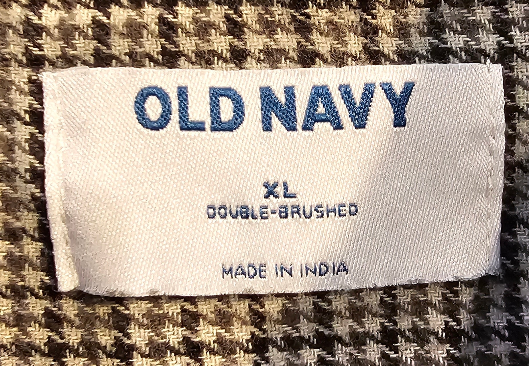 Upcycled Plaid XLarge Whitney Top