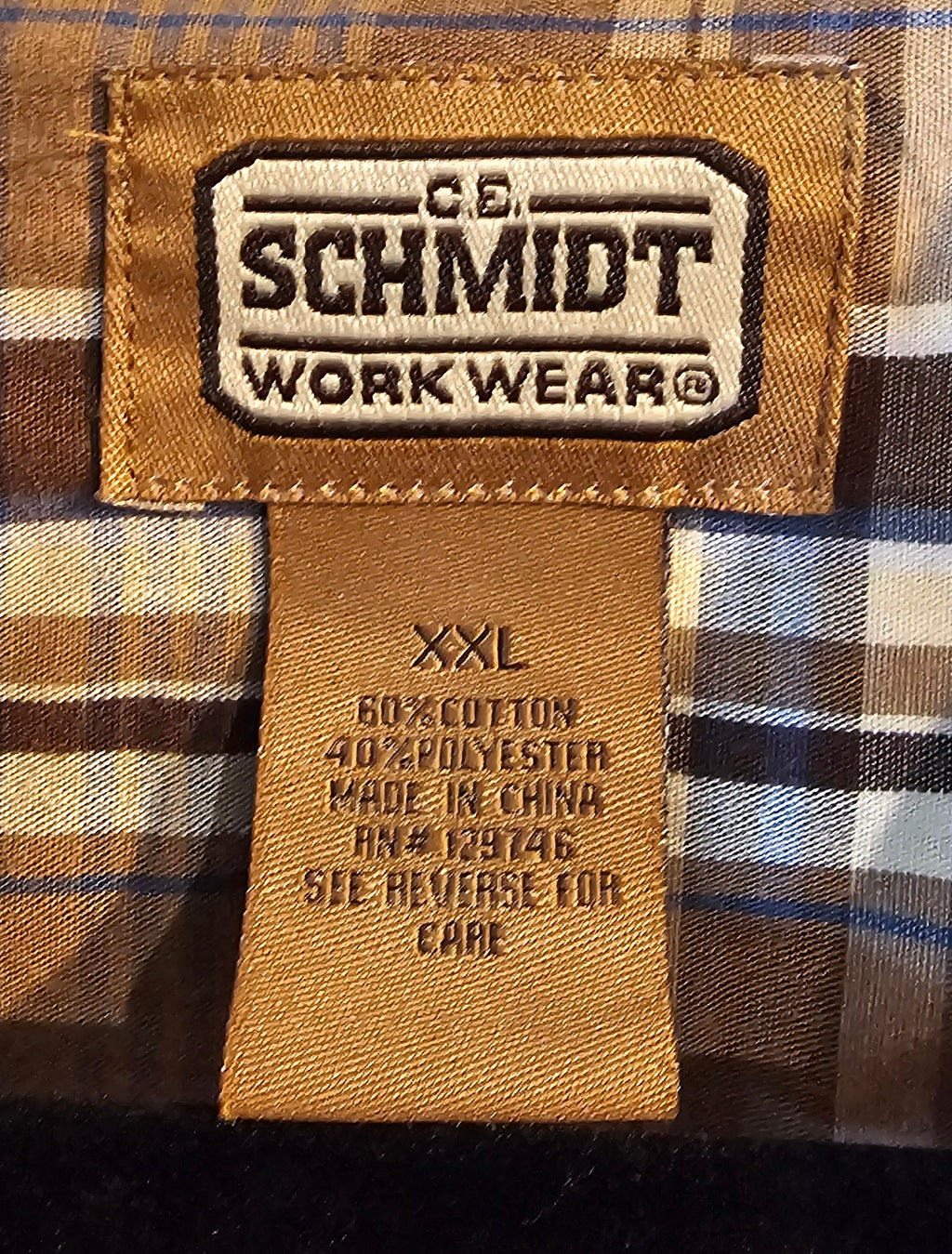 Upcycled Plaid XXLarge Journey Top