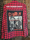 Upcycled Plaid Large Chucky Top
