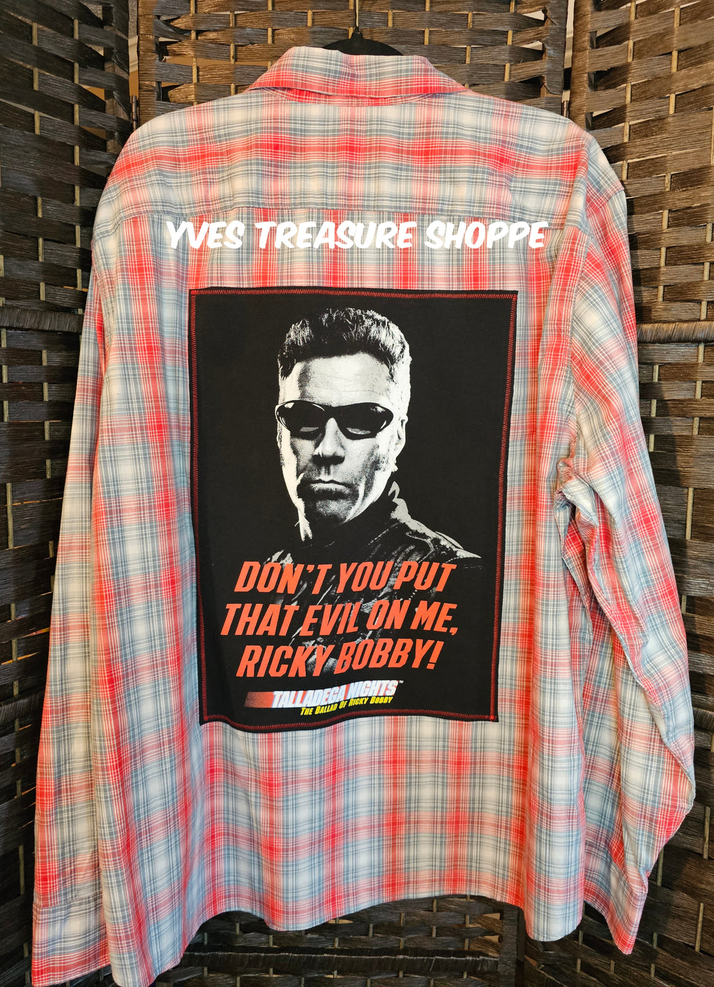 Upcycled Plaid 2XLarge Tallageda Nights Top