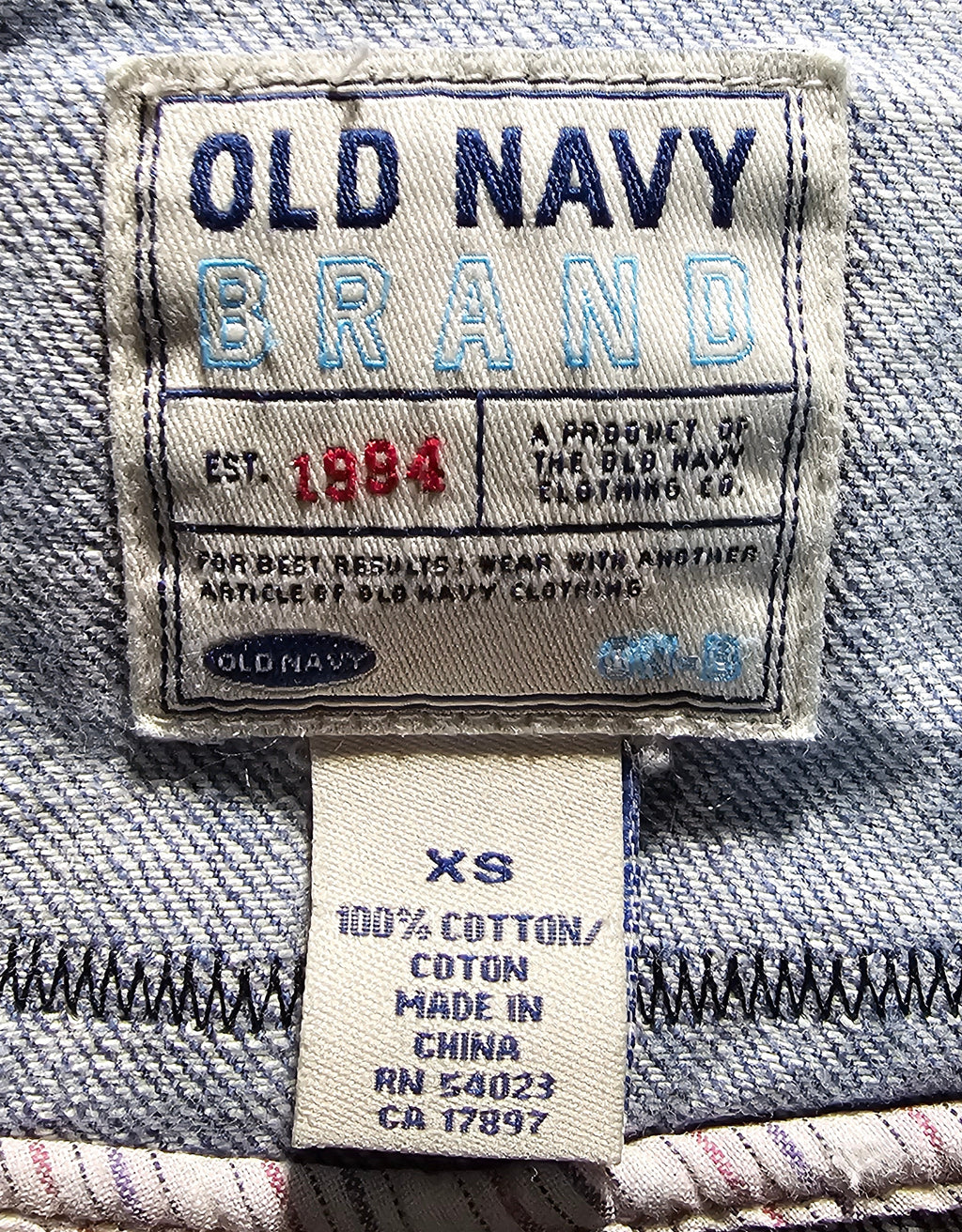 Upcycled Wednesday XS Jacket