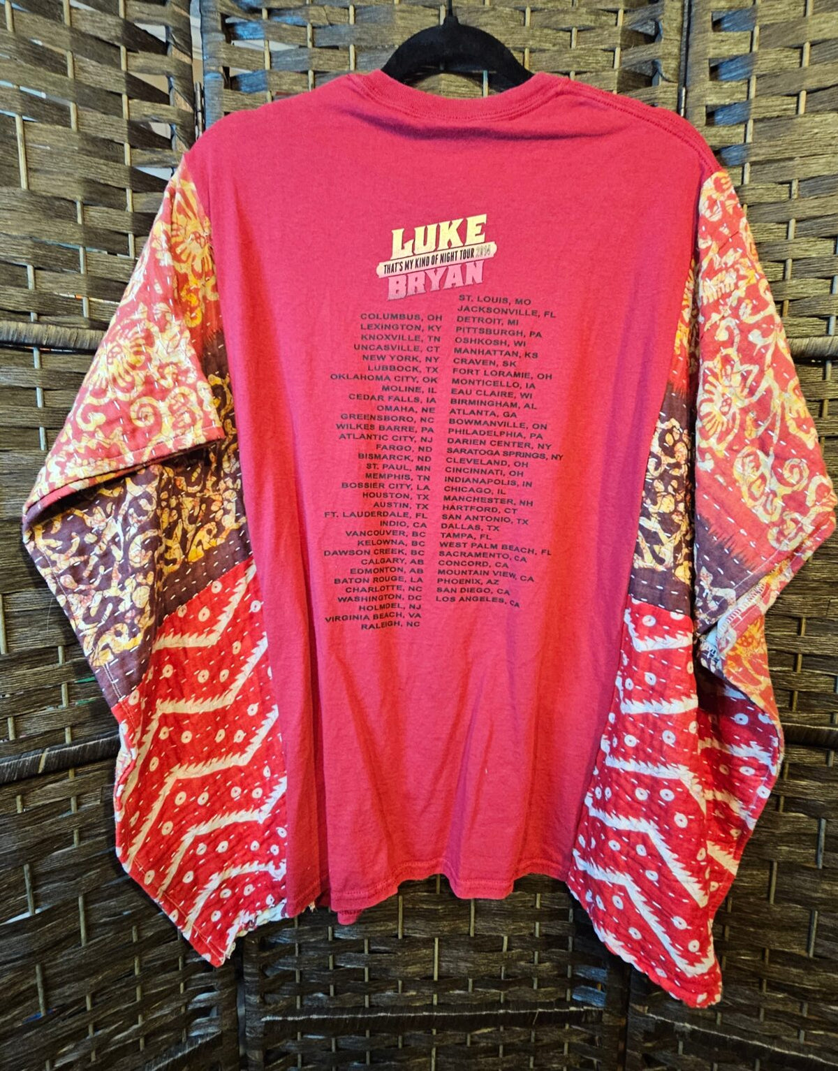 Luke Bryan Poncho