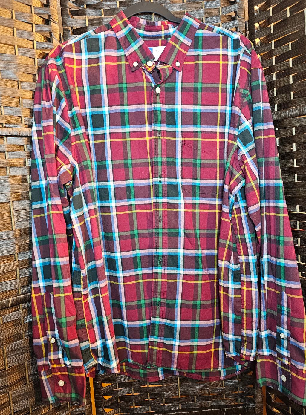 Upcycled Plaid Doll XL Top
