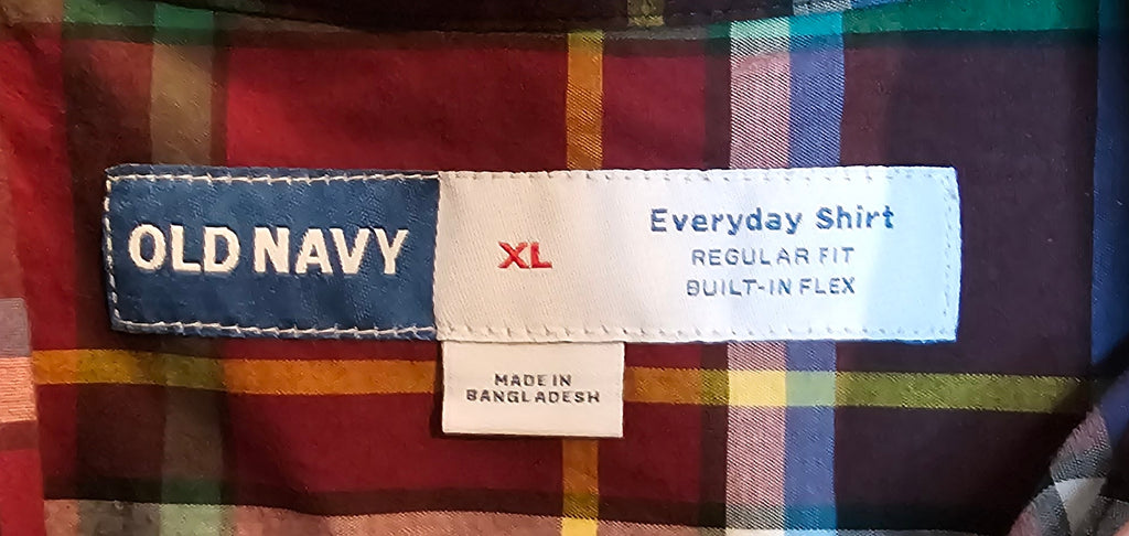 Upcycled Plaid Doll XL Top
