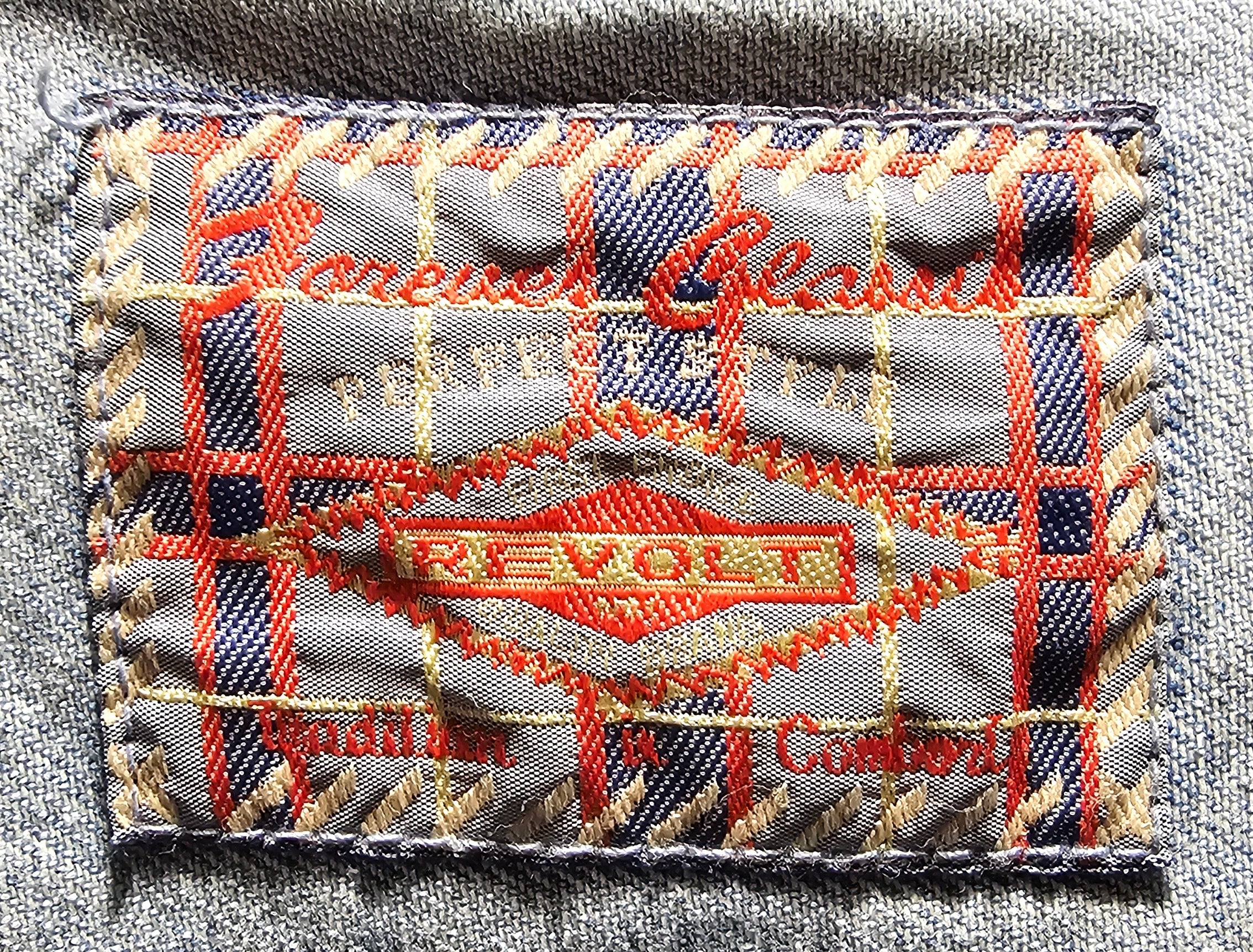 Refashioned AC/DC Denim Vest Size 24