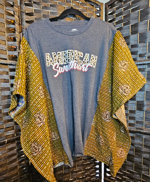 American Sweetheart Poncho