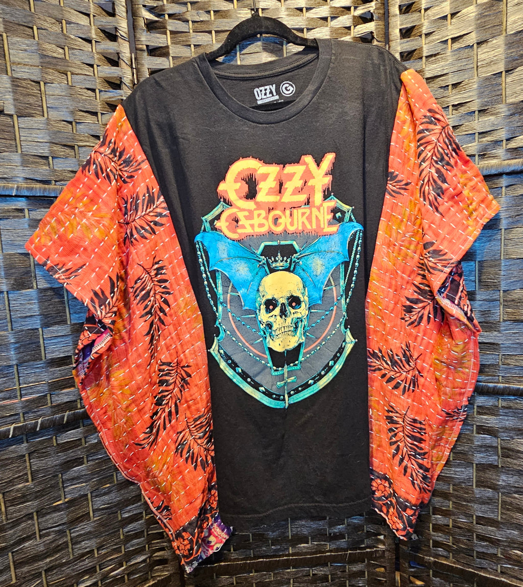Black Ozzy Poncho
