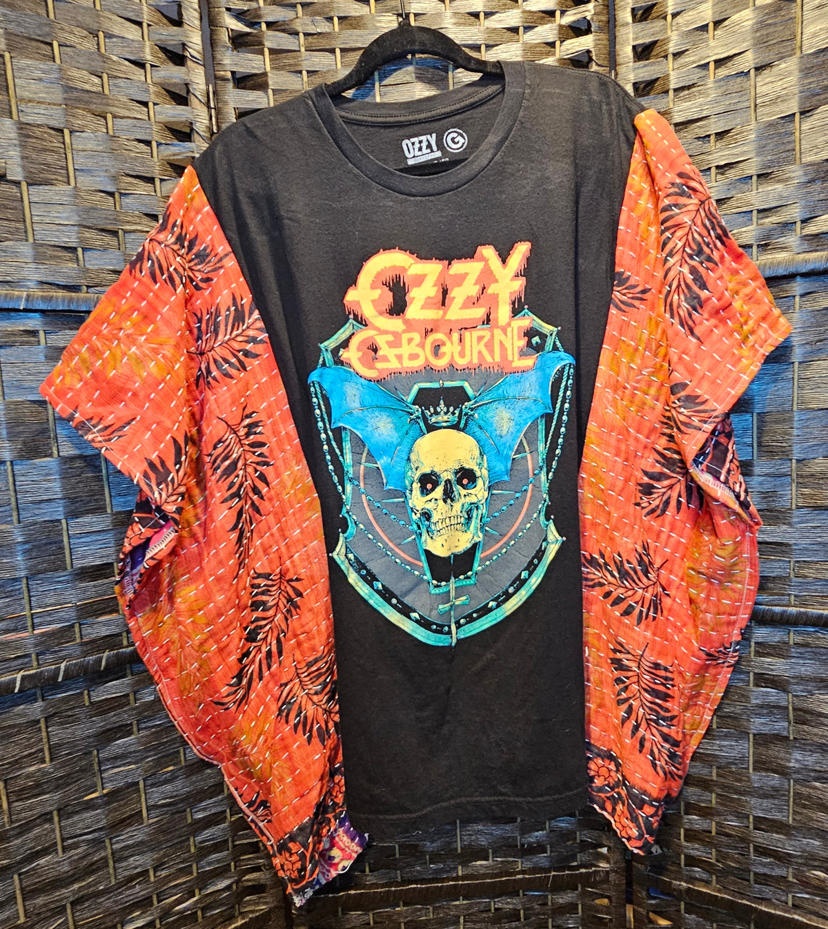 Black Ozzy Poncho