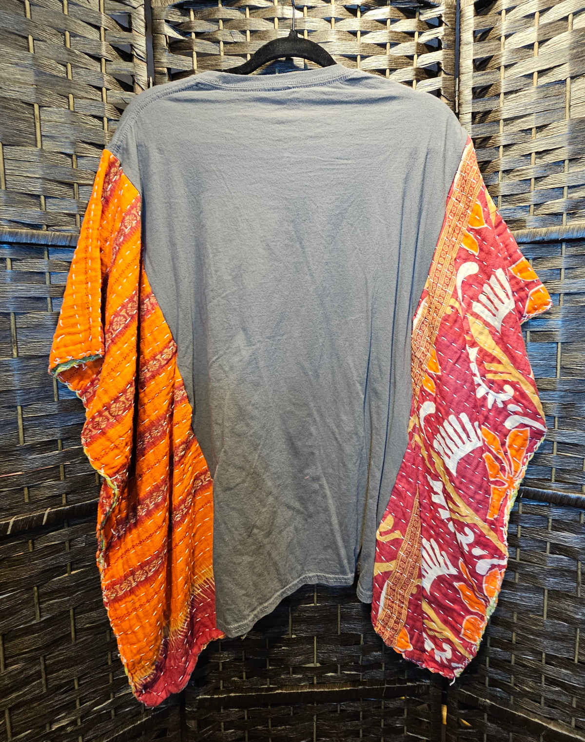 Gray Grateful Dead Poncho