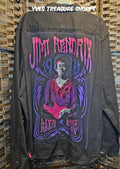 Upcycled Jimi Hendrix Black Top 3XL