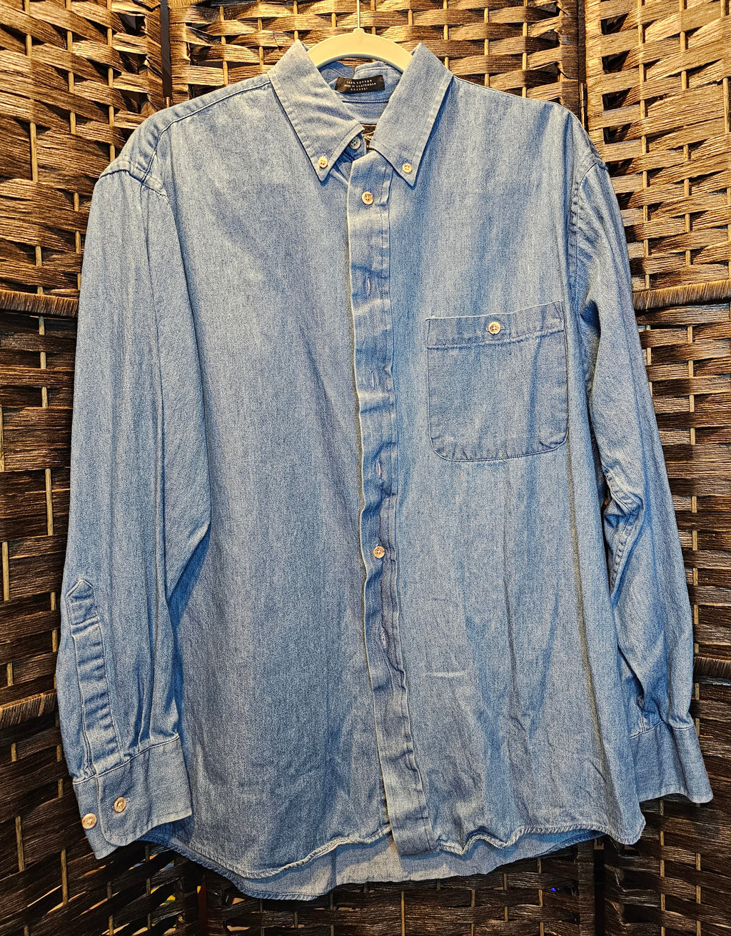 Upcycled Denim TS Medium Shirt