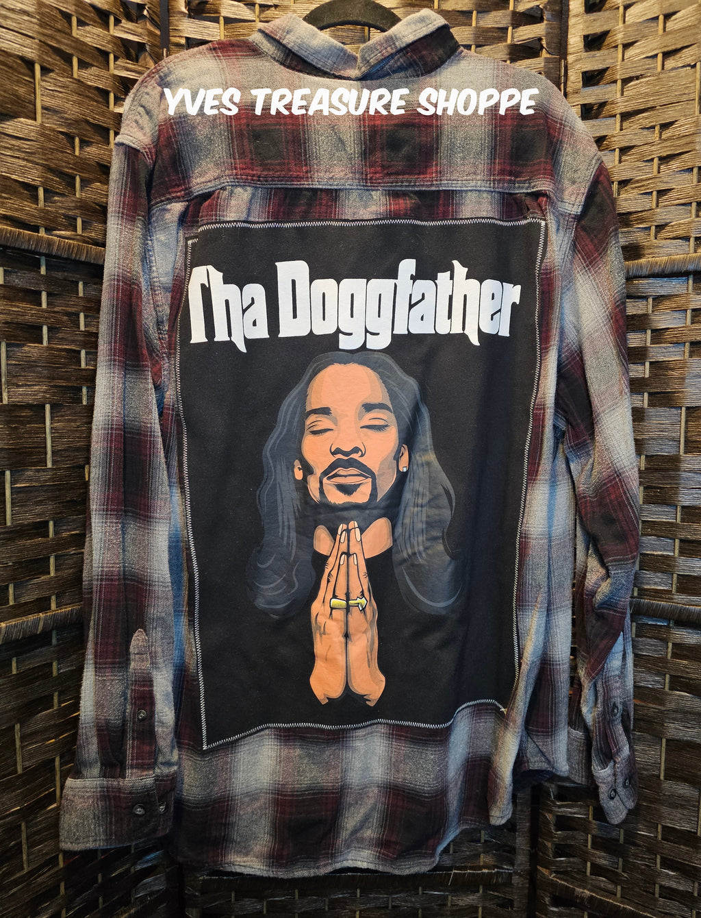 Upcycled Tha Doggfather Shirt 2XL