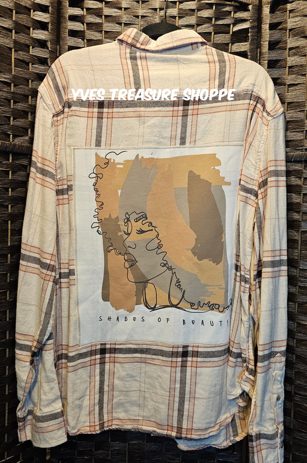 Upcycled  XXLarge Shades of Beauty Shirt