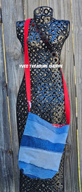 Denim Patchwork Tote #5