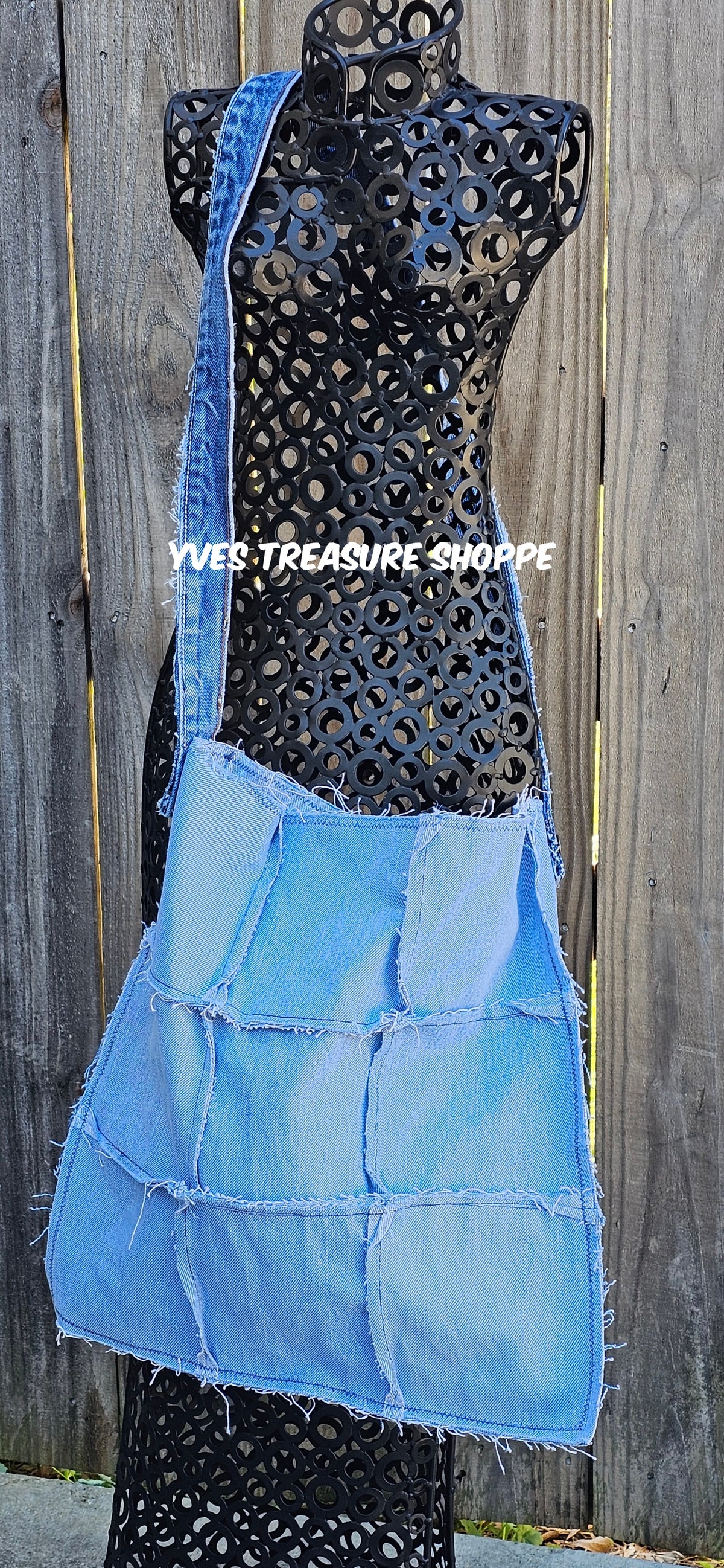 Denim Patchwork Tote #2