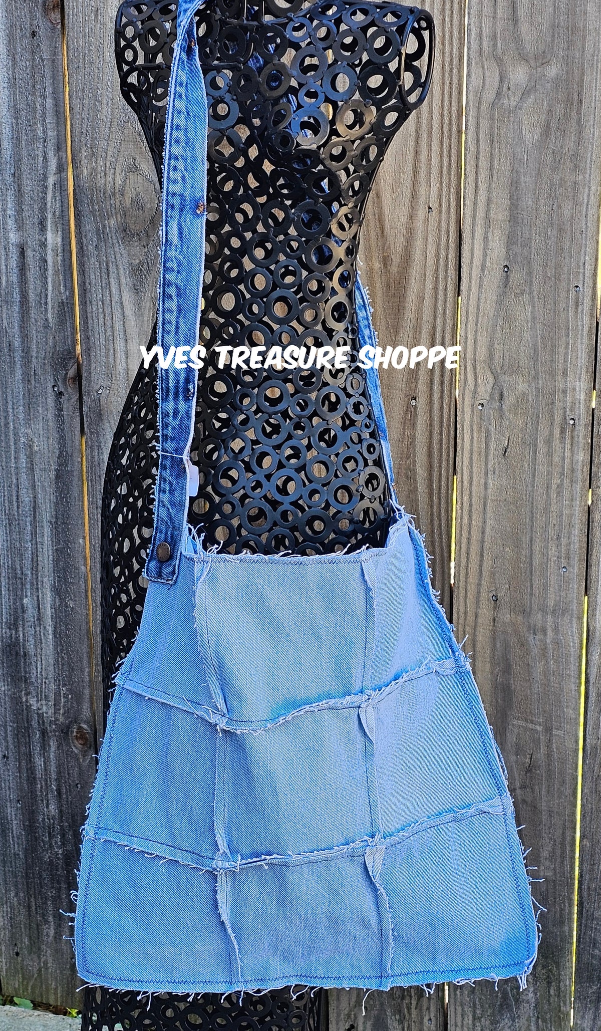 Denim Patchwork Tote #2