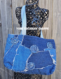 Denim Patchwork Tote #6