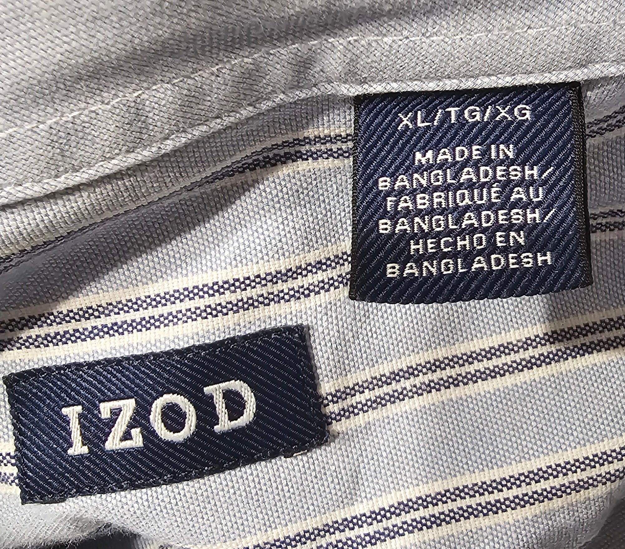 XLarge Striped Anime Slayer Print Upcycled Shirt
