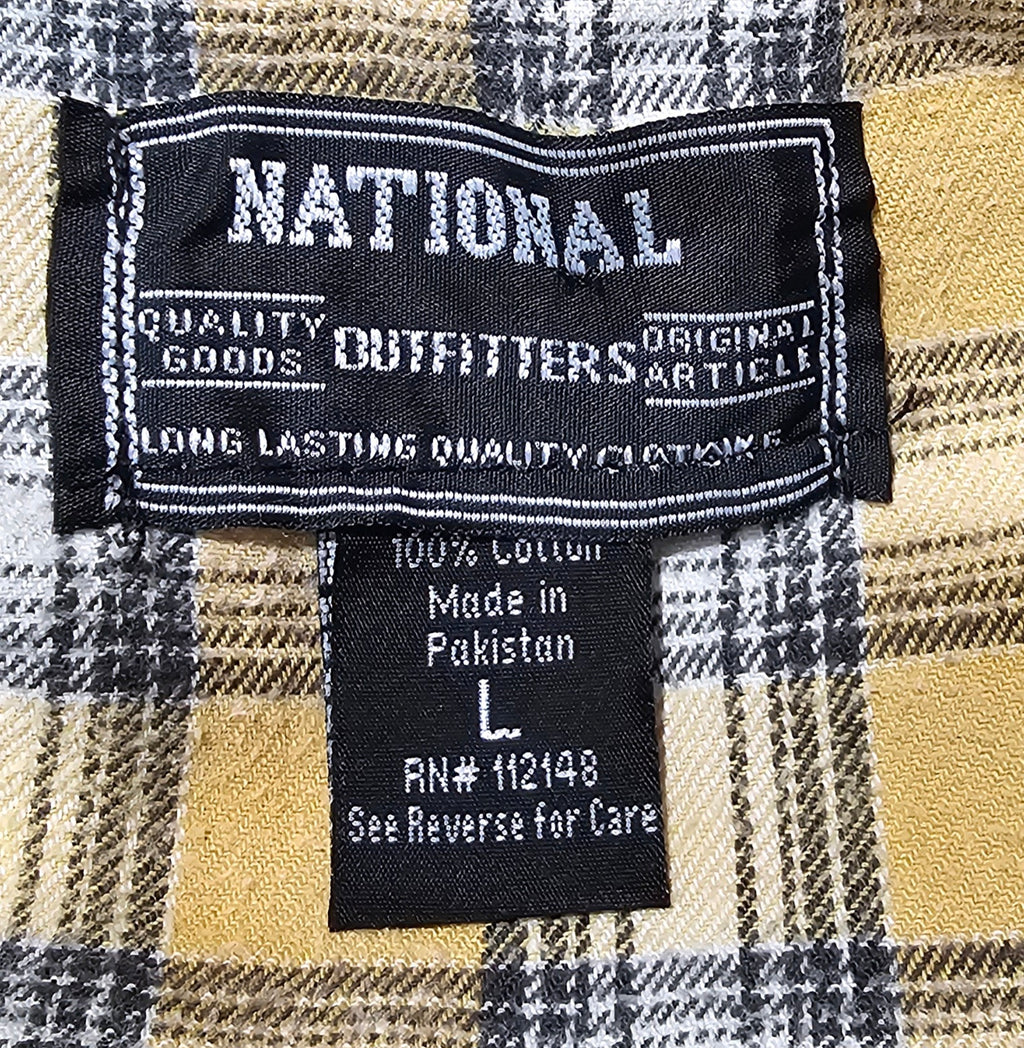 Mustard Gamer Large Upcycled Shirt
